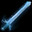 Steel Two Edged Sword of Ice