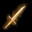 Titanium/Steel Alloy Short Sword of Magic