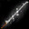 Modable Titanium/Steel Alloy Long Sword