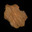 Brown rabbit fur