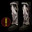 Used Titanium Greave