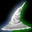 White Wizard Hat of Life and Mana